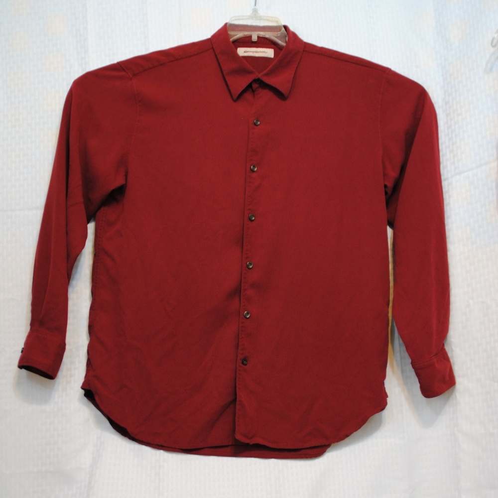 Tommy Bahama Mens Silk Long Sleeve Shirt